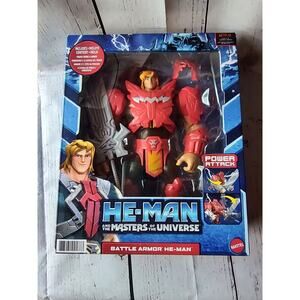 NEW 2021 Masters Of The Universe MOTU 8.5" Netflix Battle Armor He-Man